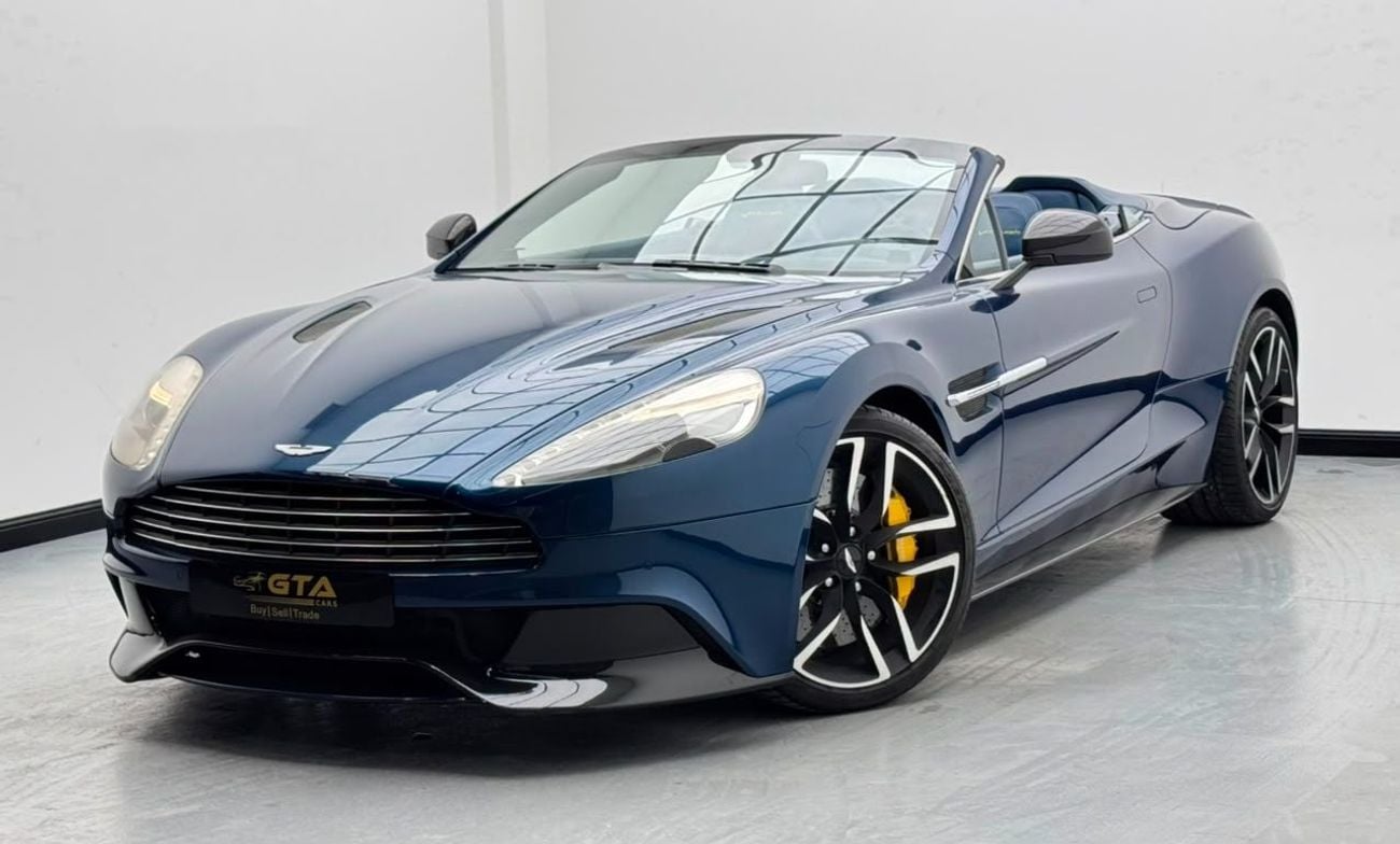 أستون مارتن فانكويش 2015 Aston Martin Vanquish Volante, Aston Martin Service History, Excellent Condition, GCC