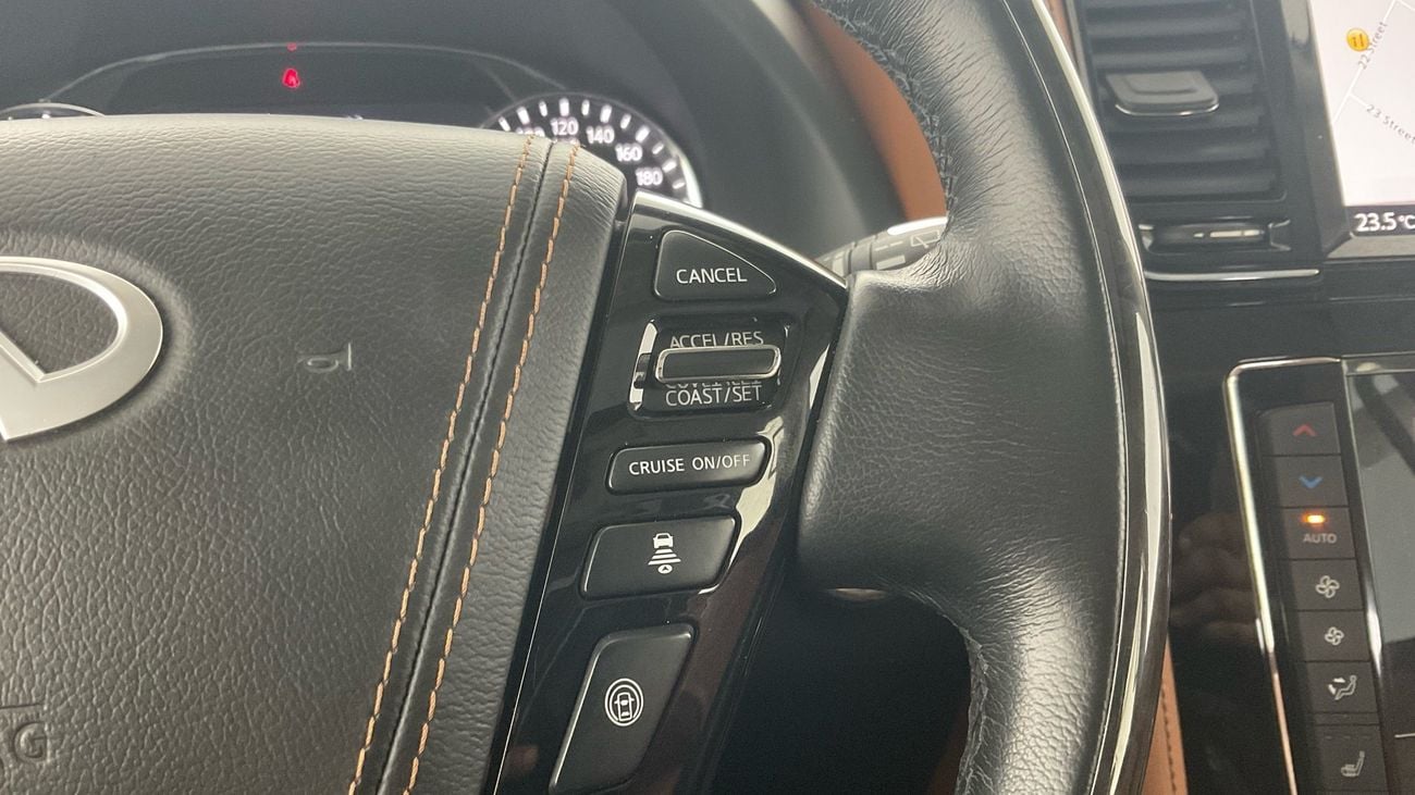 إنفينيتي QX80 LUXURY PROACTIVE 5.6 8STR 4WD AUTO LUXE PROACTVE TOW | شامل الضمان | 0 ﺪﻔﻋﺓ ﺃﻮﻟﻯ
