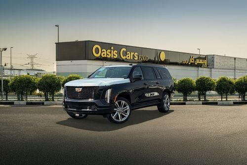 كاديلاك إسكالاد ESV Sport Platinum Executive 6.2L V8 4WD 2026 Brand New American Specs