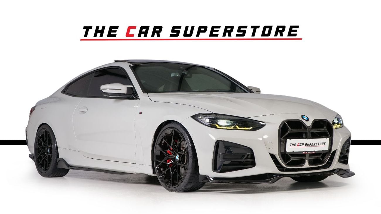 BMW 430i M Sport 2.0L GCC-Low Mileage-AGMC Full Service History Warranty & Service Contract-Aero Kit