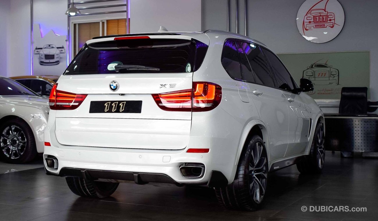 BMW X5 XDrive 50i Body Kit M / GCC Specifications / 5 Years warranty and service contract