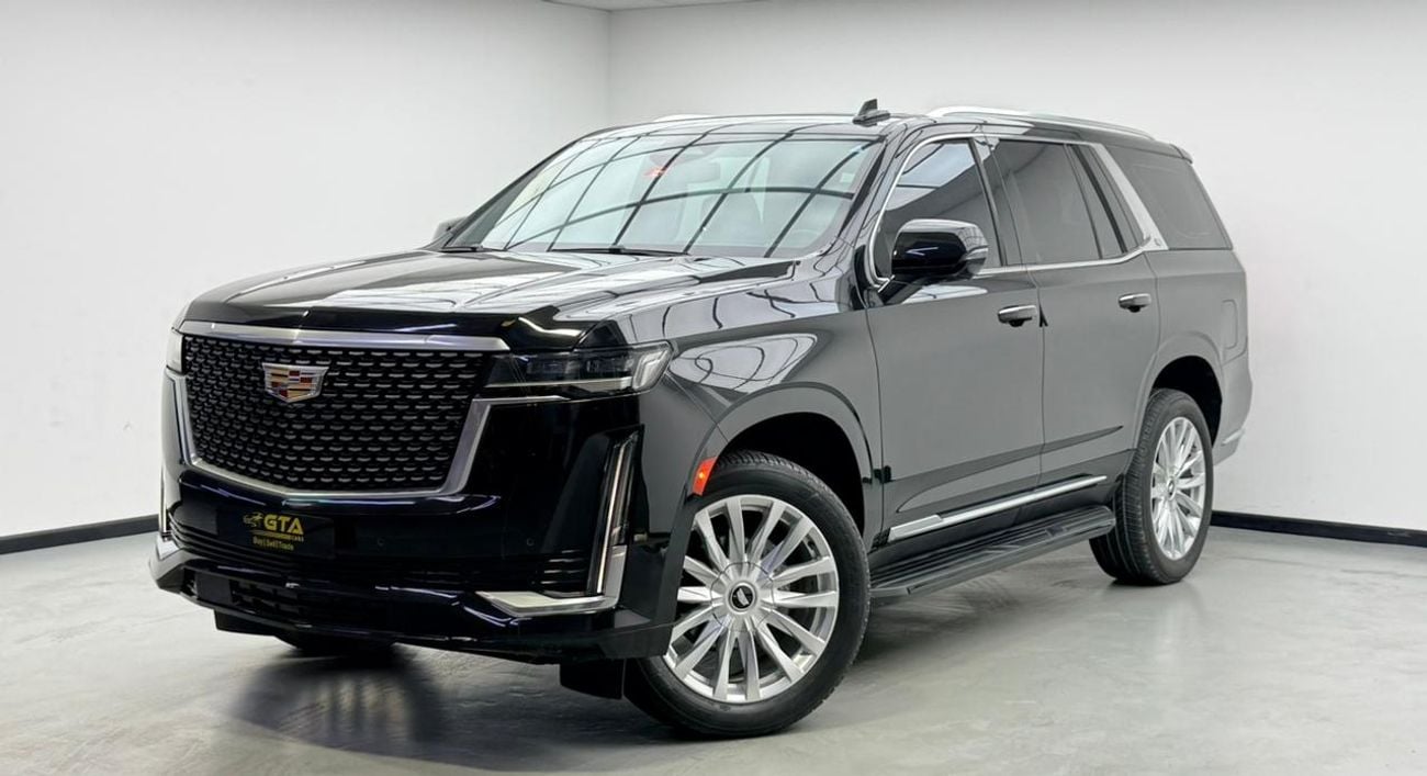 Cadillac Escalade 2022 Cadillac Escalade Premium, Cadillac Warranty+Full Service History, GCC Specs.