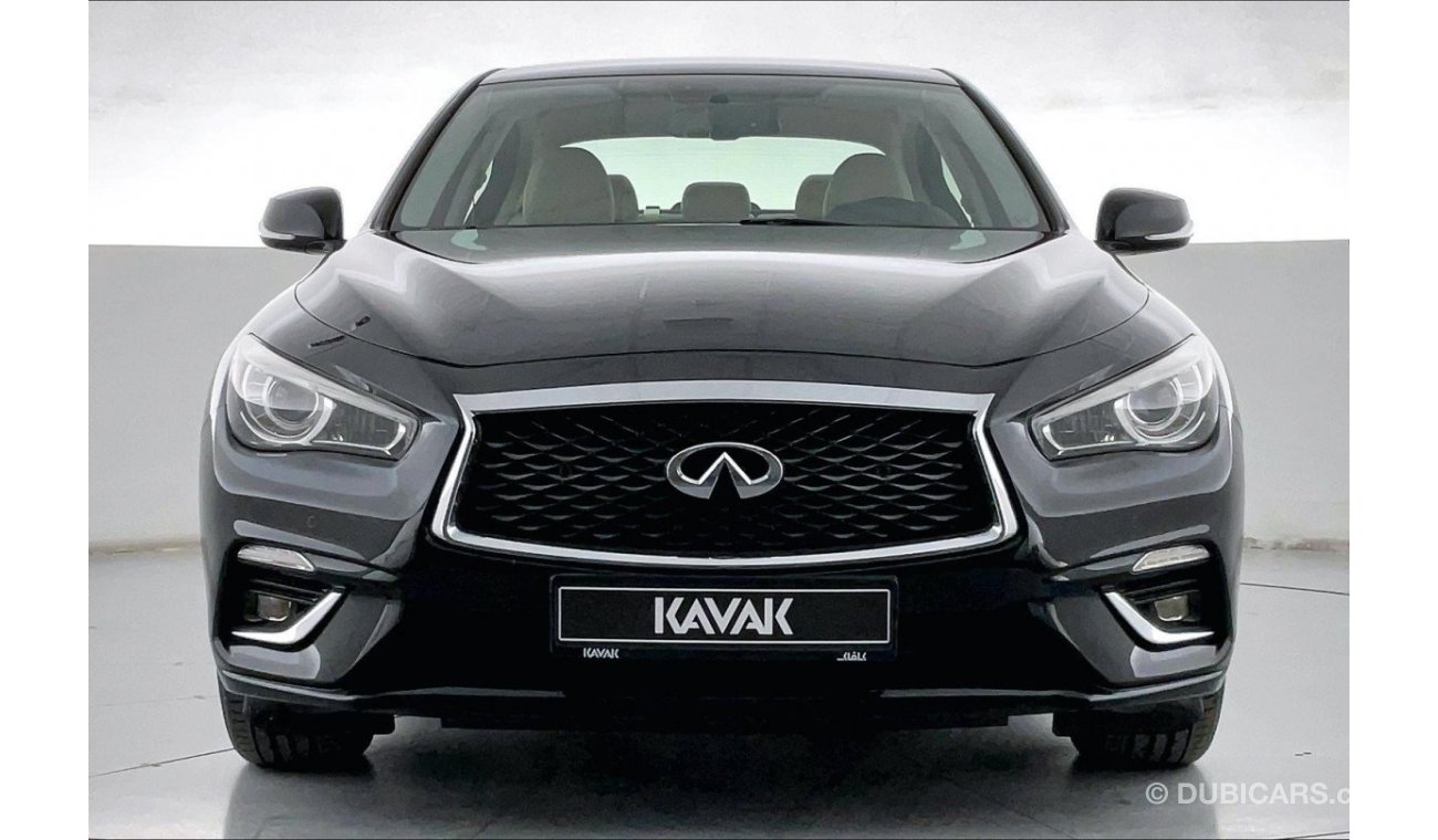 إنفينيتي Q50 Premium / Luxe | سنة ضمان مجانية | نسبة التمويل 1.99% | خالية من أضرار الفيضانات