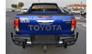 Toyota Hilux diesel manual right hand 2.8L blue color year 2019