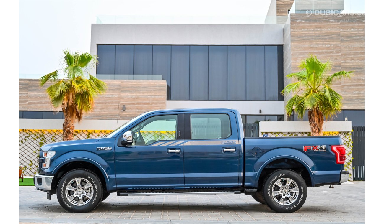 فورد F 150 Lariat FX4 Super Crew | 2,624 P.M | 0% Downpayment | Full Option |  Agency Warranty!