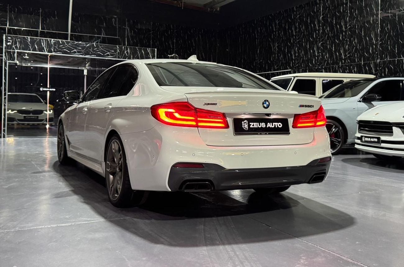 BMW M550i Std 4.4L 4.4 L,V8 | One Owner | Excellent |GCC Specs