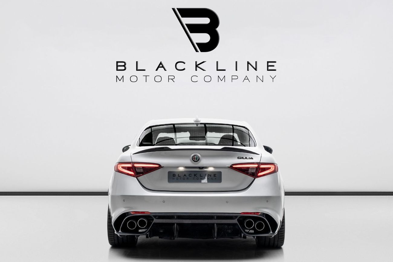 Alfa Romeo Giulia Quadrifoglio 2.9L (510 HP) 2020 Alfa Romeo Giulia Quadrifoglio, 2026 Agency Warranty + Service Contr