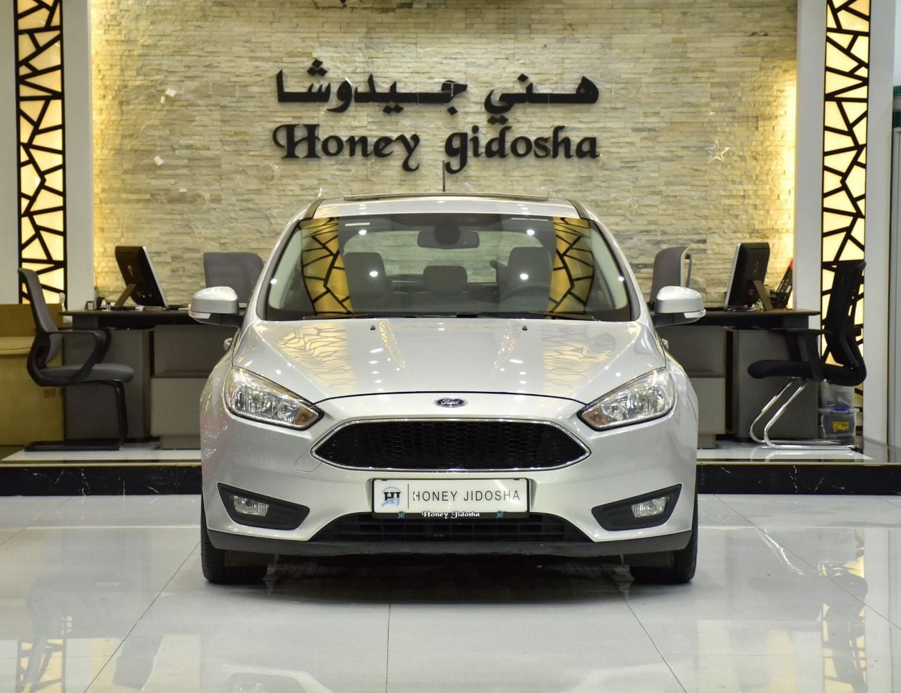 Ford Focus SPORT EXCELLENT DEAL for our Ford Focus ( 2018 Model ) in Silver Color GCC Specs