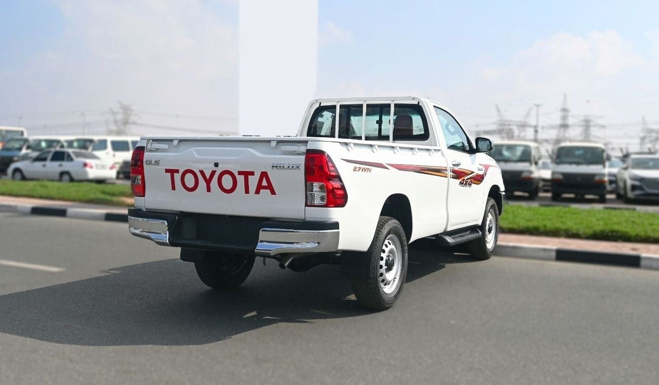 تويوتا هيلوكس Toyota Hilux 2025 2.7L Petrol 4 Cylinders Wheel size 17 inch Single Cab Manual  4WD
