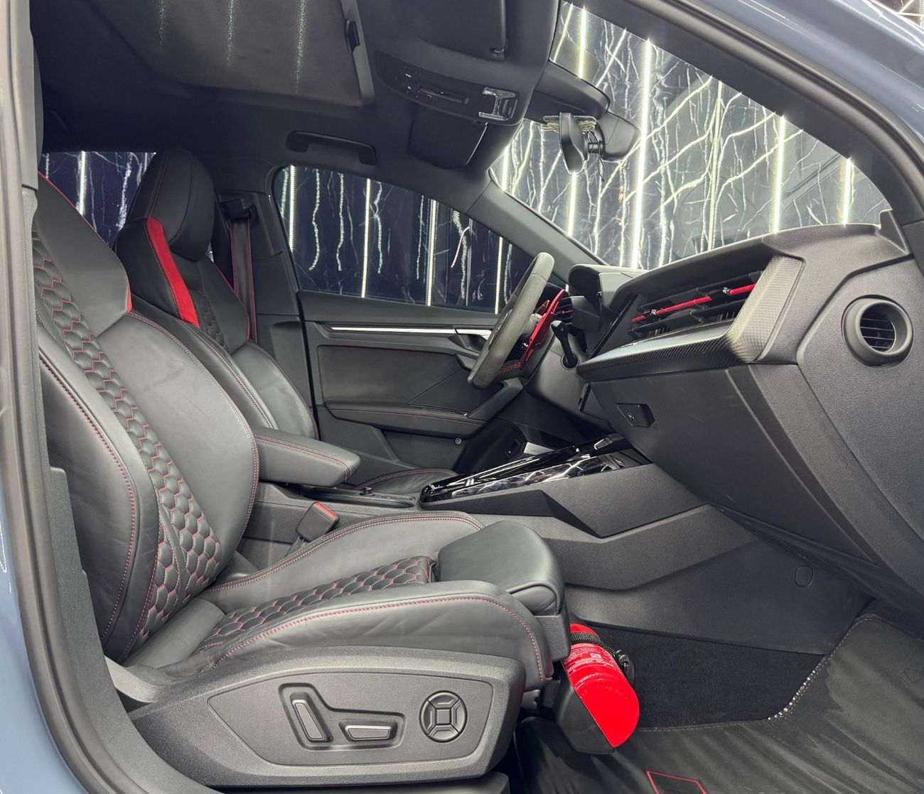 Audi RS3 TFSI quattro 2.5L Sedan 2024 Audi RS3, 2027 Audi Warranty + Service Pack, Carbon Fiber Package, Low 