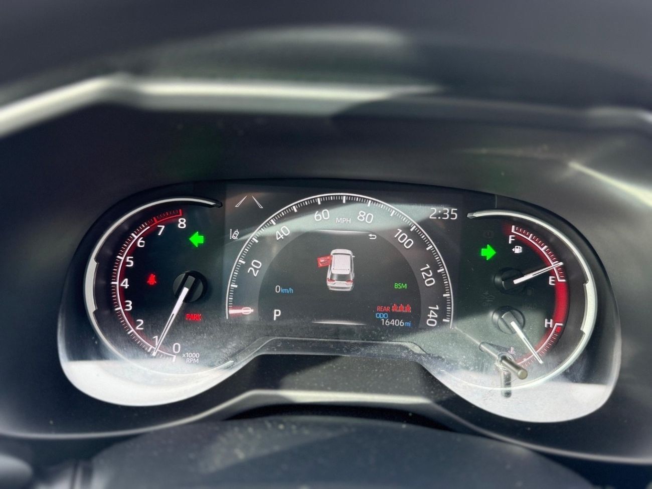 تويوتا راف ٤ XLE 2.5 leather seats, push start