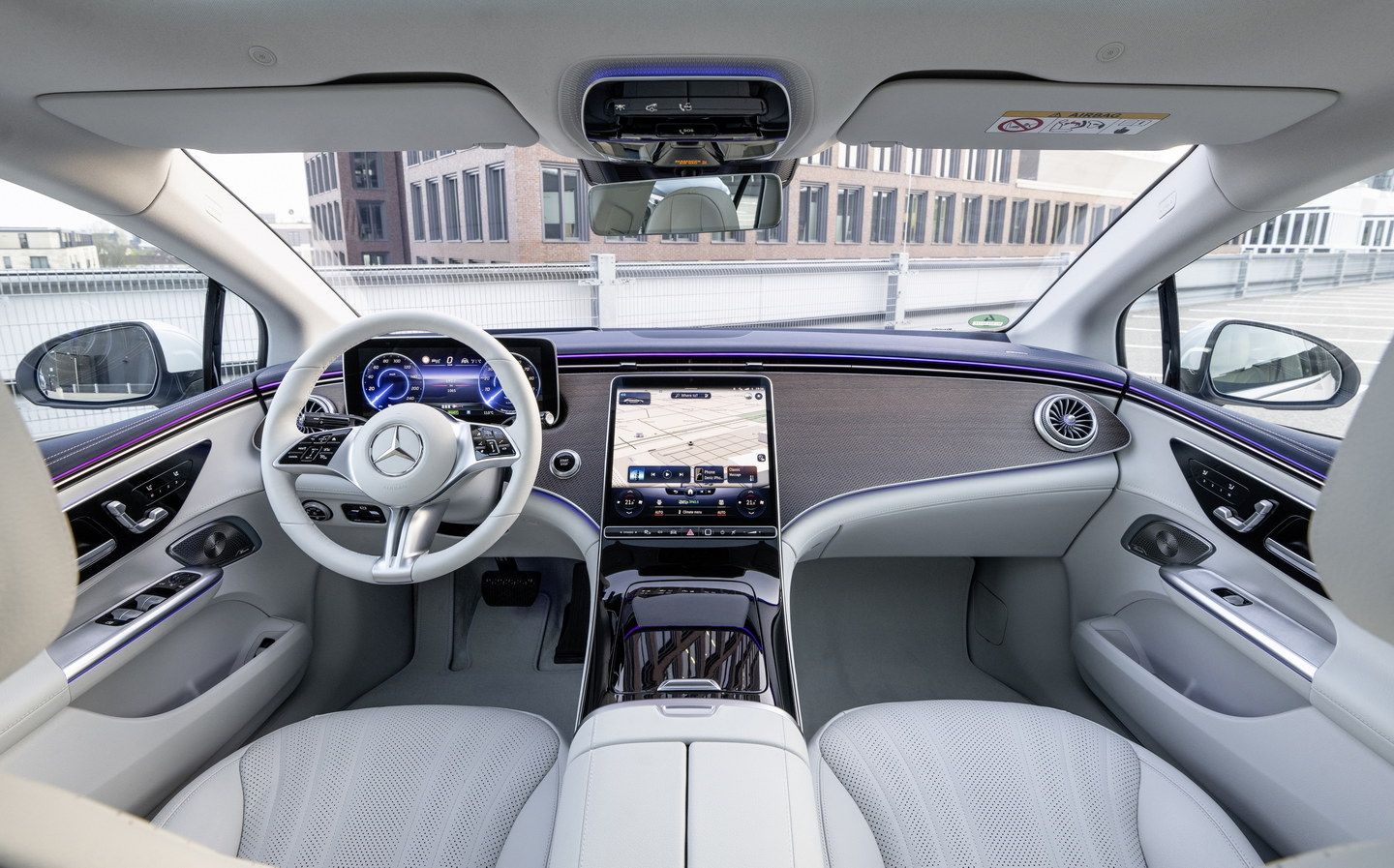 Mercedes-Benz EQE 350 interior - Cockpit