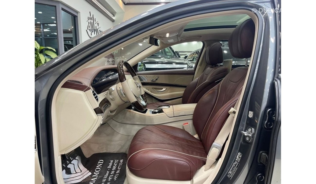 مرسيدس بنز S 560 Std Mercedes Benz S560 AMG Kit GCC 2018 Under Warranty Free Of Accident