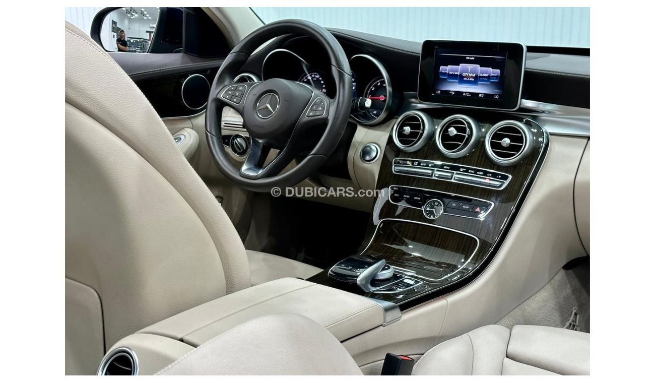 Mercedes-Benz C 200 Std 2015 Mercedes Benz C200 AMG, GCC