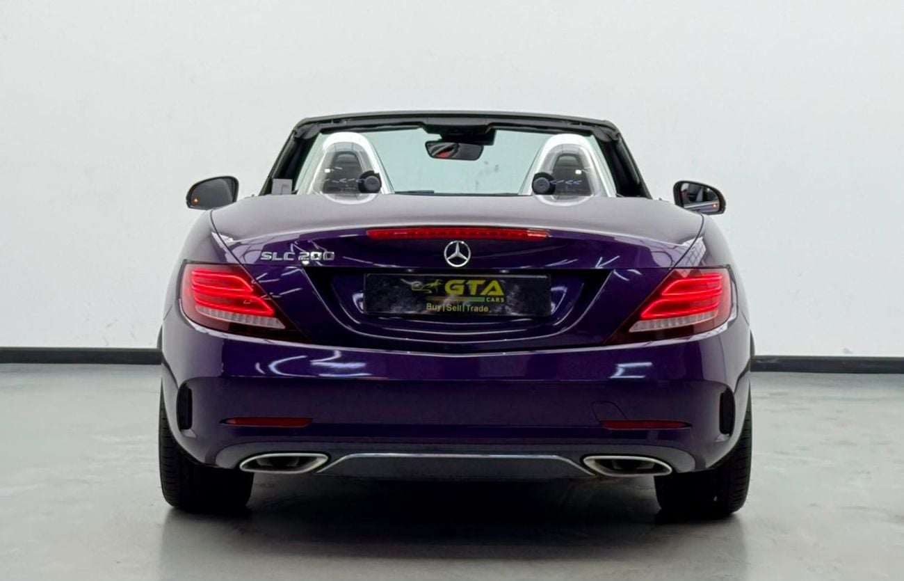 Mercedes Benz SLC200 STD 2017 Mercedes-Benz SLC 200, Excellent Condition, GCC Specs