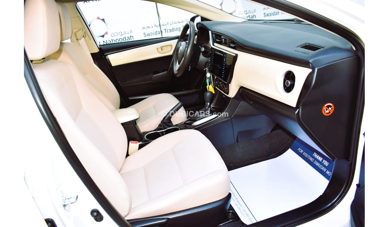 Toyota Corolla AED 929 PM | 2.0L SE GCC DEALER WARRANTY
