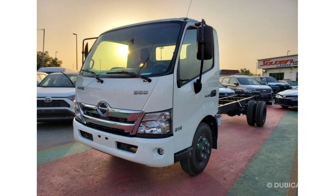Hino 300 singal cab body 916 2023 Model 4009L Diesel Euro 3 White Color EXPORT ONLY
