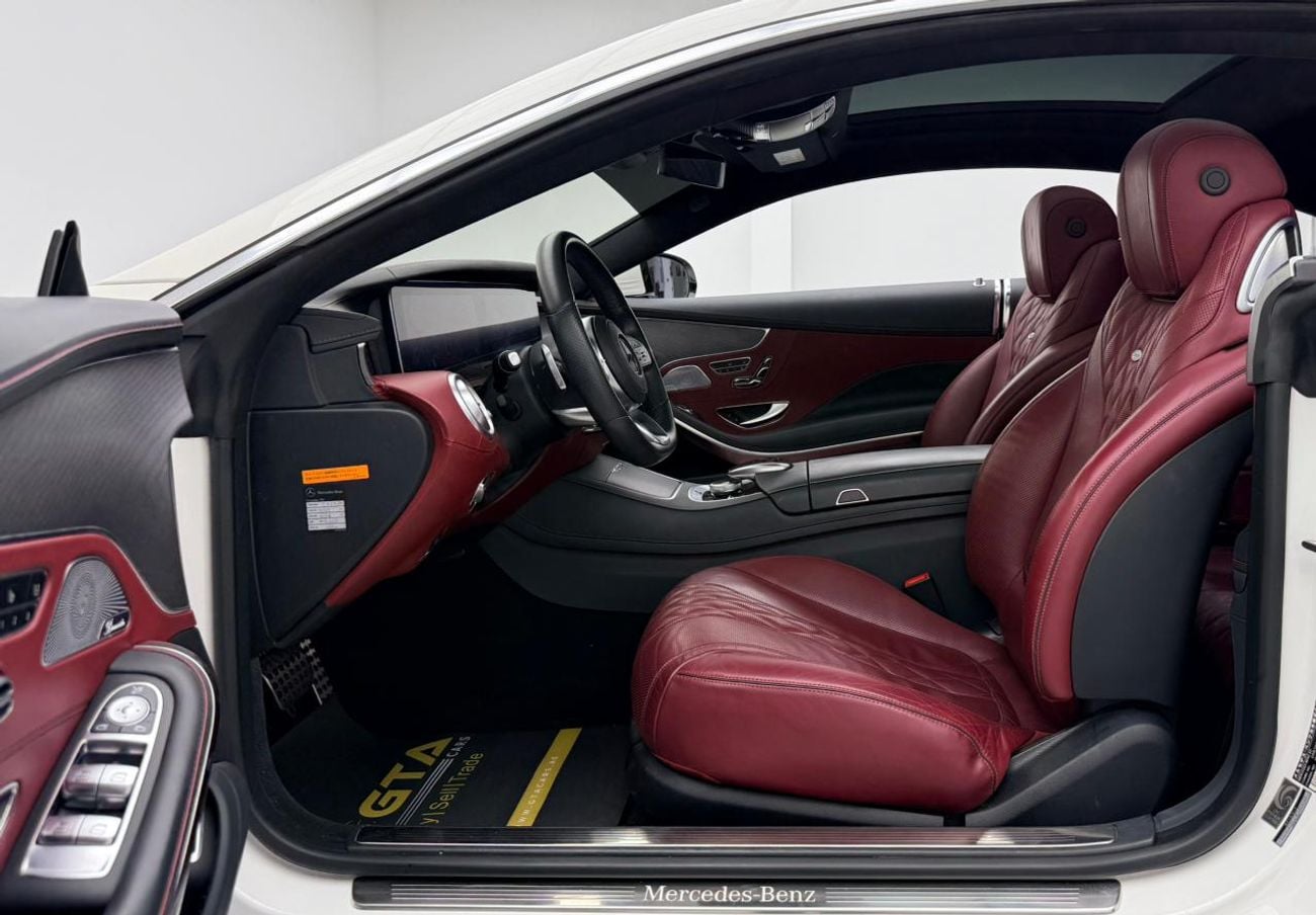 مرسيدس بنز S 560 2020 Mercedes Benz S560 4MATIC Coupe, Warranty, Full Service History, Excellent Condition, Japanese