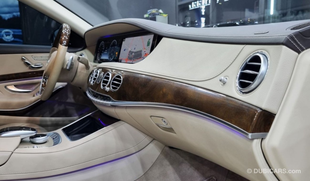 مرسيدس بنز S 550 MERCEDES S550 2015 (2020 FACELIFT) WITH ONLY 47K KM IN PERFECT CONDITION FOR 160K AED