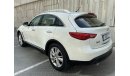 Infiniti QX70 LUXURY 3.7L | GCC | EXCELLENT CONDITION | FREE 2 YEAR WARRANTY | FREE REGISTRATION | 1 YEAR FREE INS