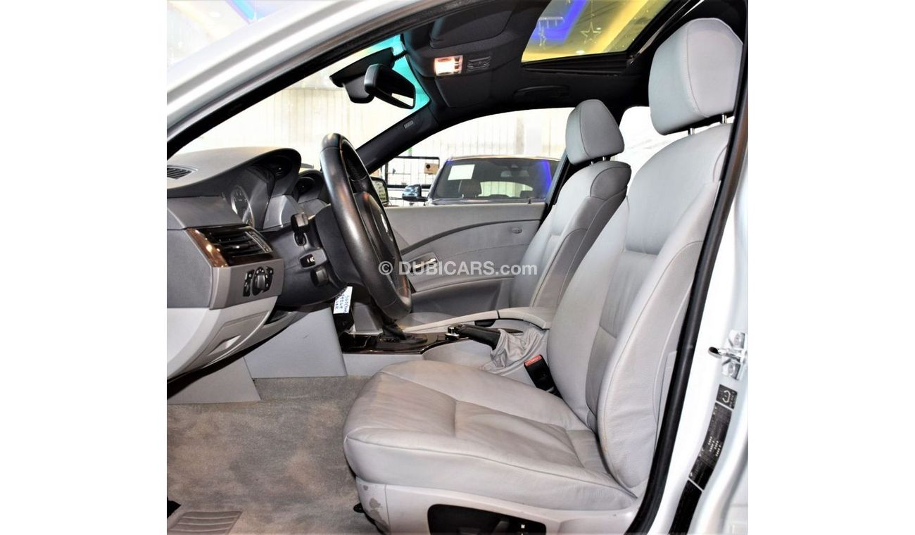 BMW 540i AMAZING BMW 540i ( 550i Emblem ) 2006 Model!! in Silver Color! GCC Specs