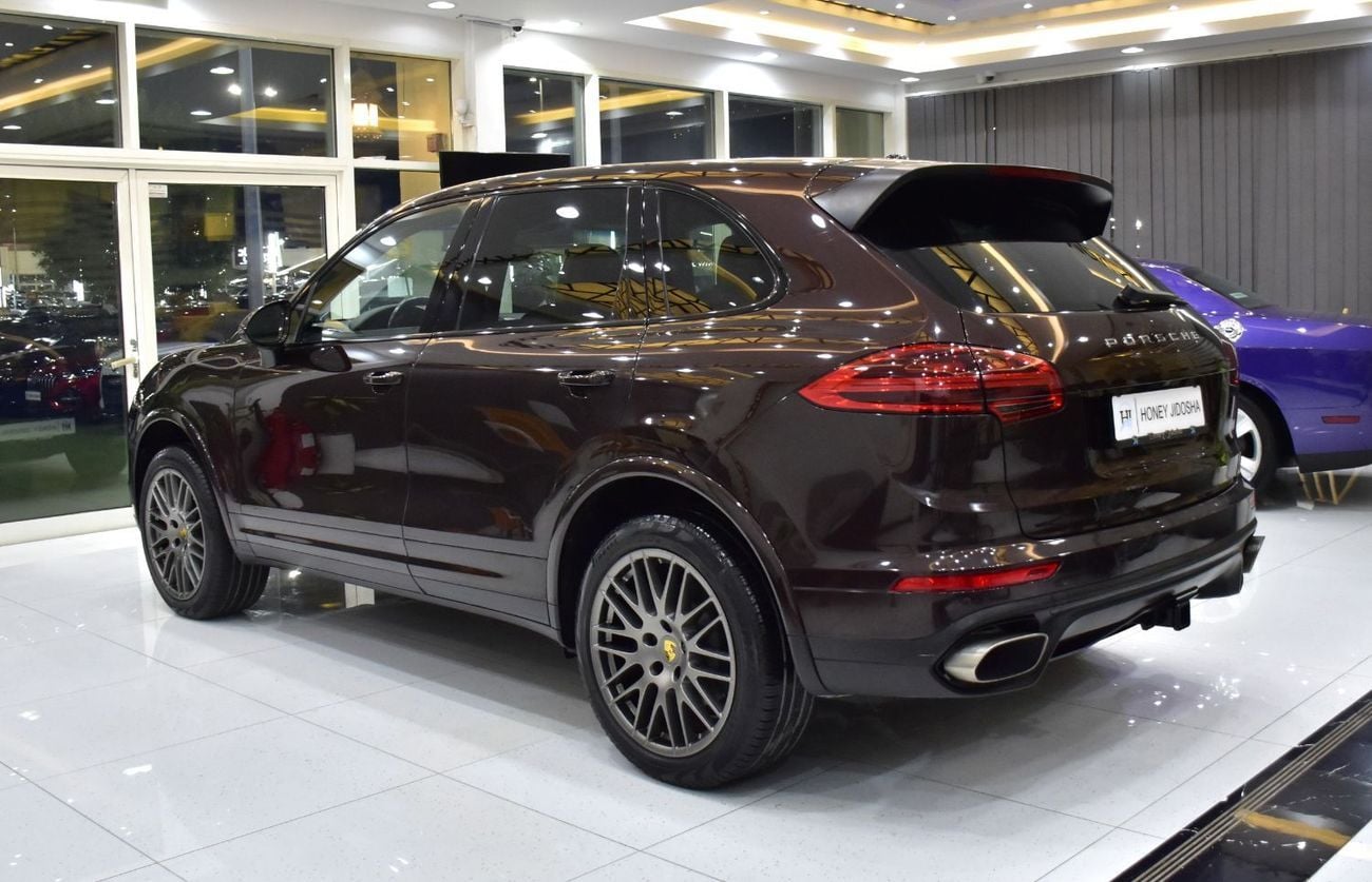 Porsche Cayenne PLATINUM EDITION EXCELLENT DEAL for our Porsche Cayenne ( 2018 Model ) in Brown Color American Specs