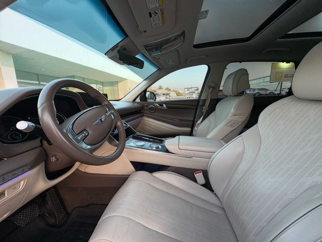 Genesis GV80 Prestige 2.5L RWD AED 1,590 P.M | 0% DOWN PAYMENT | GENESIS GV80 BASE | 2.5T I4 RWD | 2021