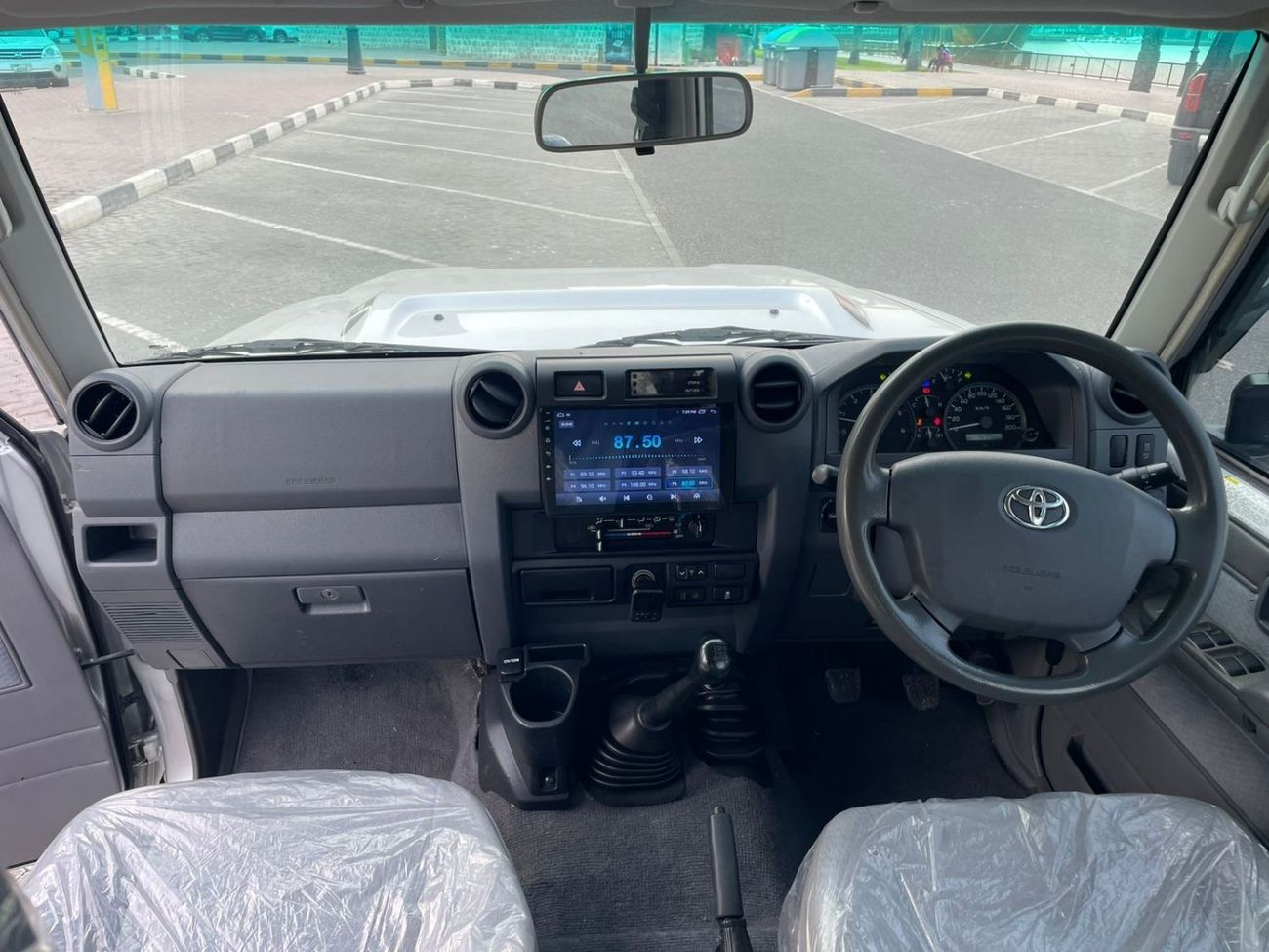 Toyota Land Cruiser Pick Up diesel 4.5 liter ,right hand drive ,silver color ,2018 model ,manual transmission
