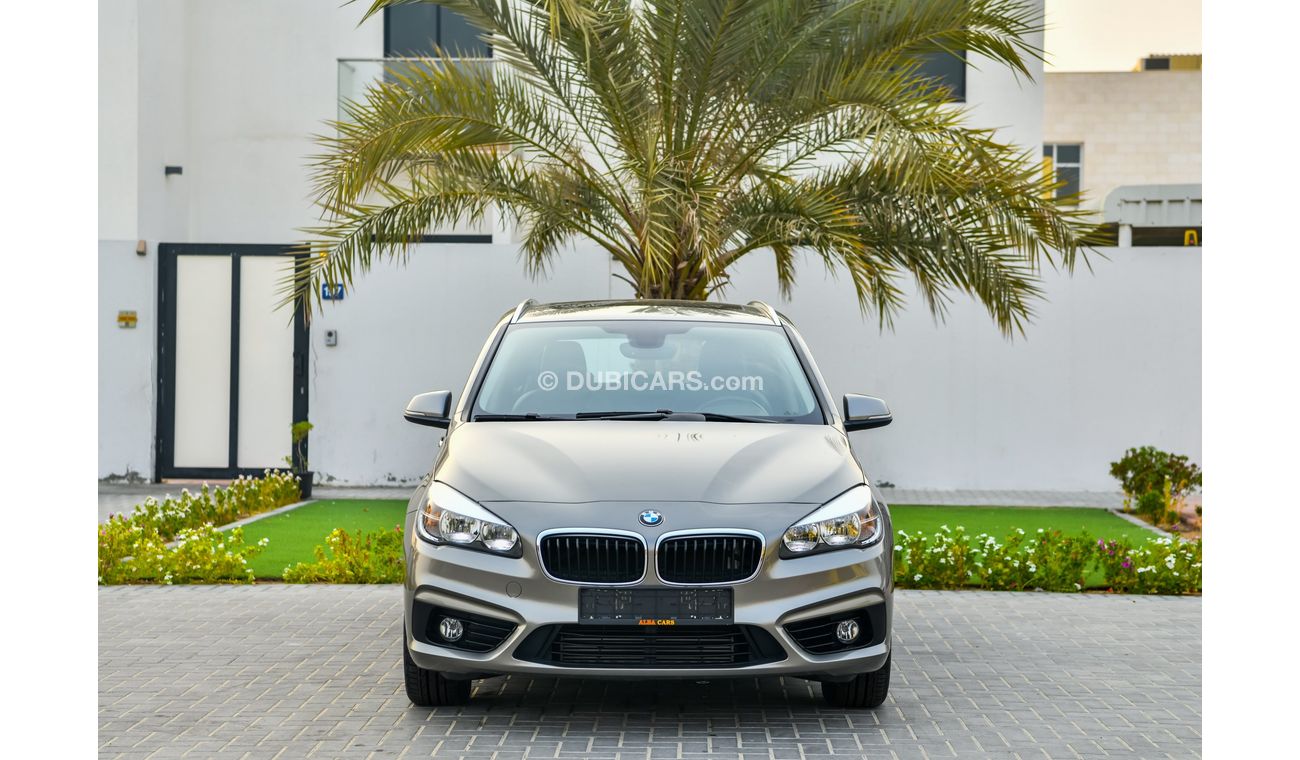BMW 218i Active Tourer - Sat Nav, Panoramic Sunroof! Full BMW Service History - AED 1,253 Per Month - 0% DP