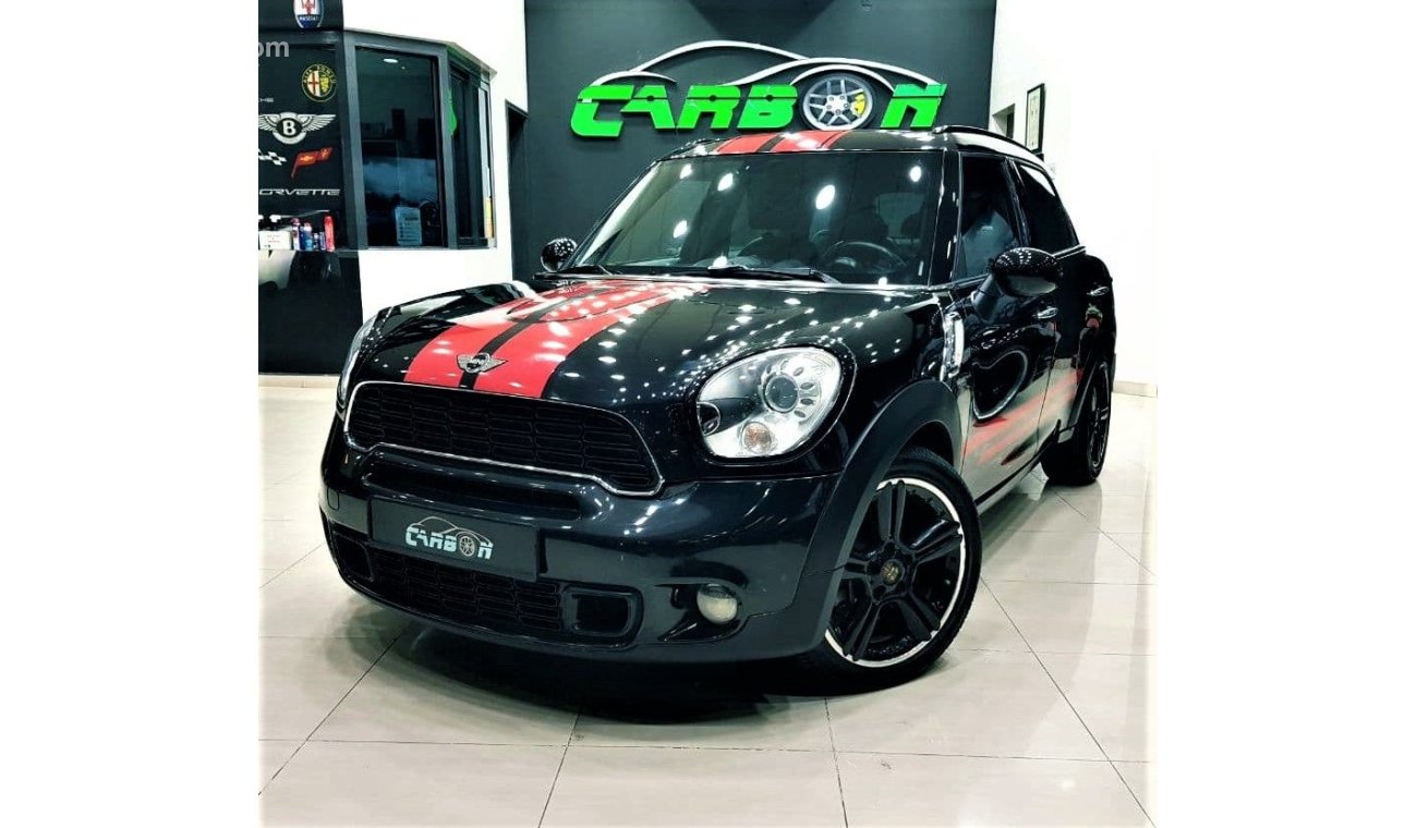 ميني كوبر إس كونتري مان MINI COUNTRYMAN 2014 GCC CAR FOR ONLY 42900 AED INCLUDING FREE INSURANCE,REGISTRATION,WARRANTY