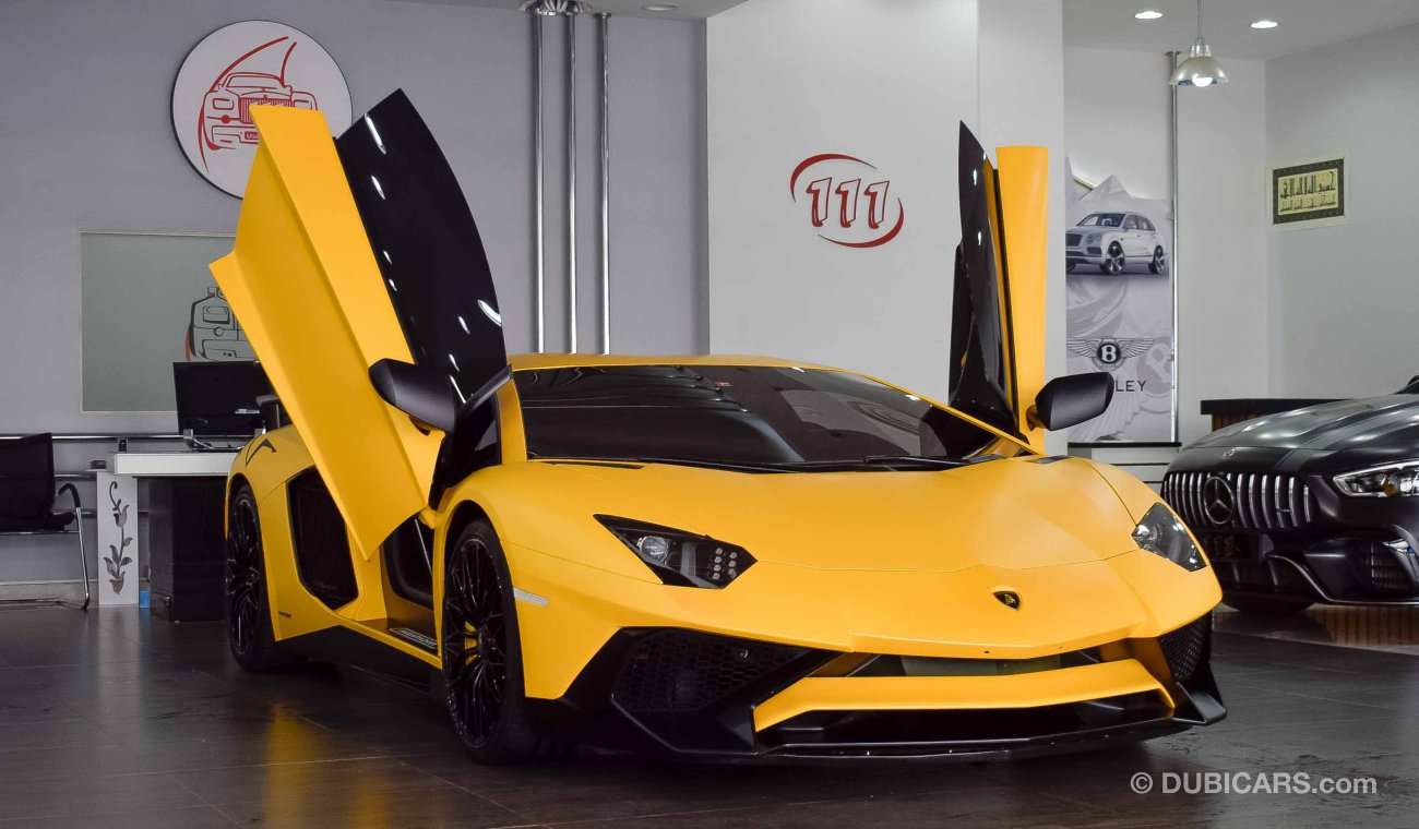 Lamborghini Aventador SV LP 750-4 / GCC Specifications / Warranty