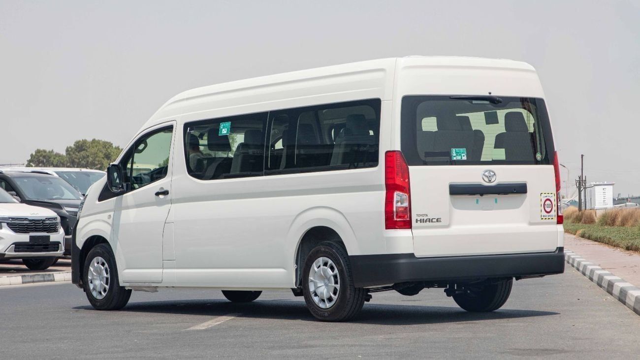 تويوتا هاياس HIGH ROOF 13S P 3.5L AT GL RB | BUS | 2026 | 3 years warranty | For Local Registration +10%