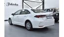 Toyota Corolla EXCELLENT DEAL for our Toyota Corolla 1.6L XLi ( 2022 Model ) in White Color GCC Specs