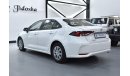 Toyota Corolla EXCELLENT DEAL for our Toyota Corolla 1.6L XLi ( 2022 Model ) in White Color GCC Specs