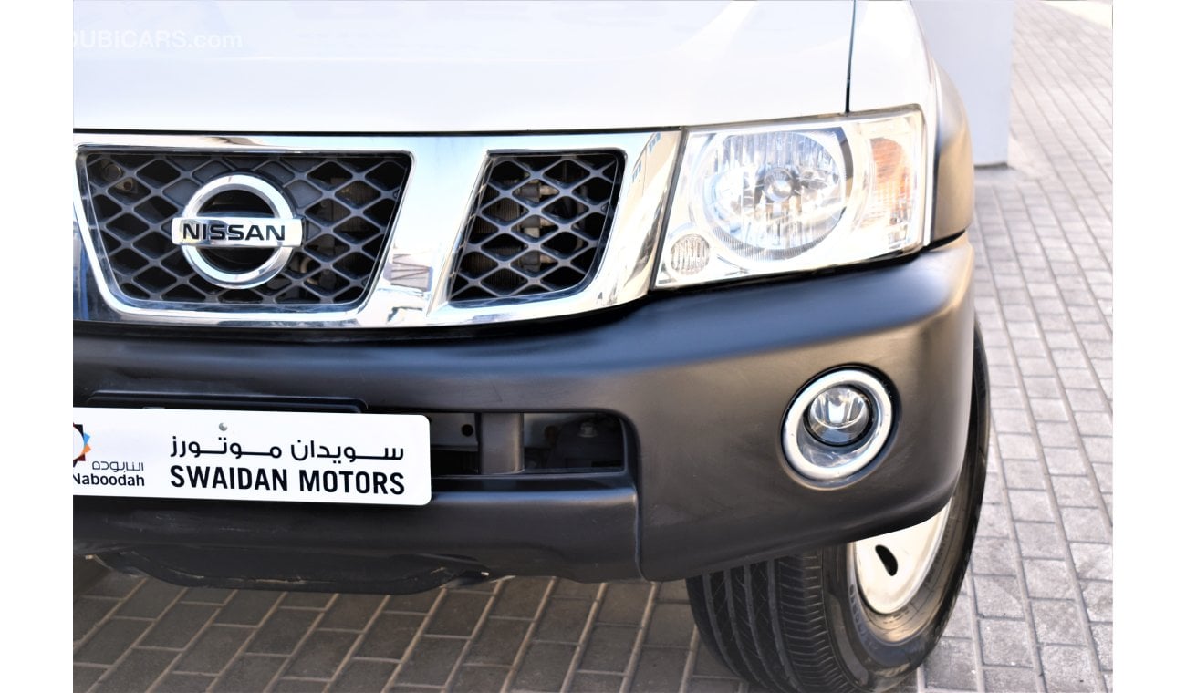 Nissan Patrol Pickup AED 1664 PM | 4.8L 4X4 SINGLE CABIN GCC WARRANTY