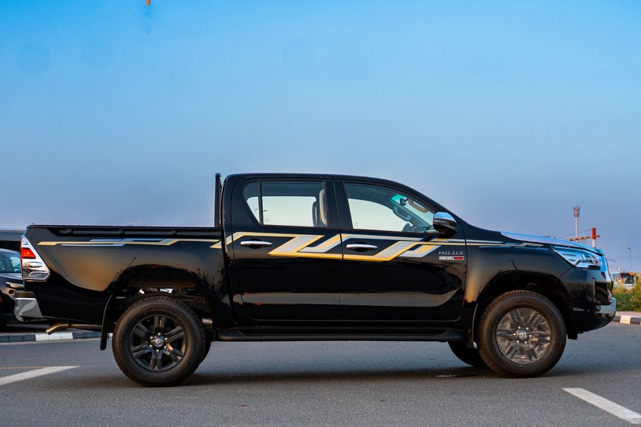 تويوتا هيلوكس TOYOTA HILUX  Diesel 2.4 2026 Full auto Black to black