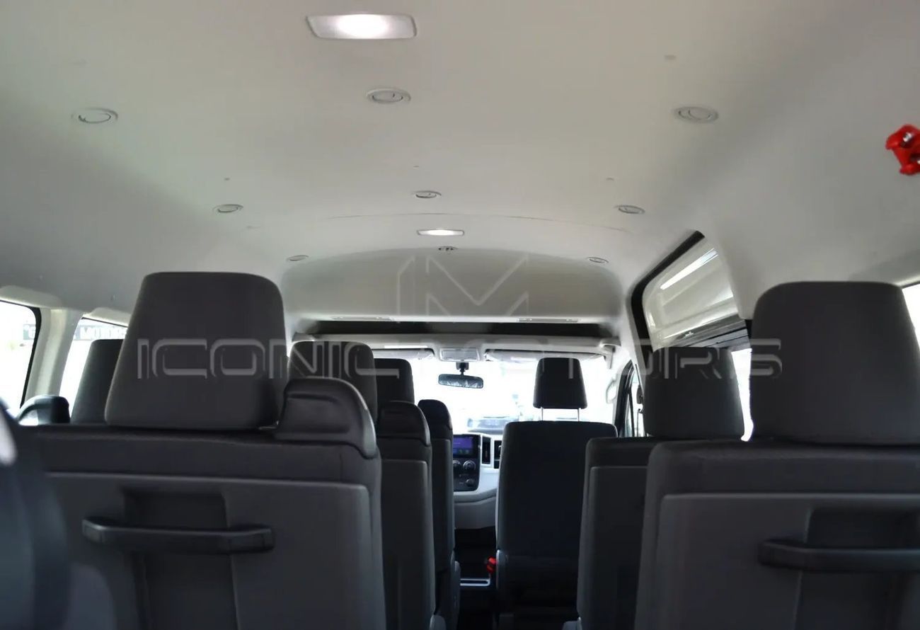 Toyota Hiace 3.5L PETROL MANUAL 13 STR PASSENGER HIGH ROOF