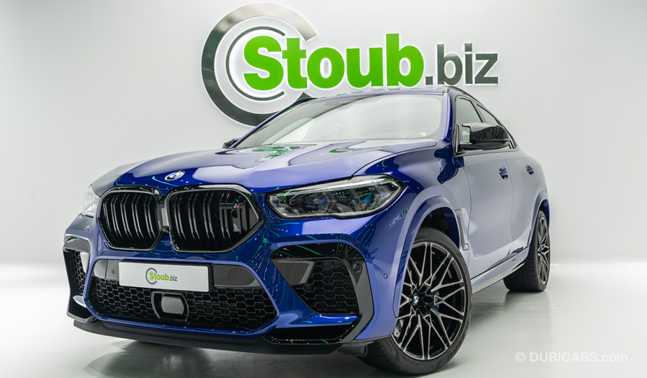 BMW X6M 2022 GCC DEALERS CONTRACT SERVICE AND WARRANTY | M COMPETITION X6