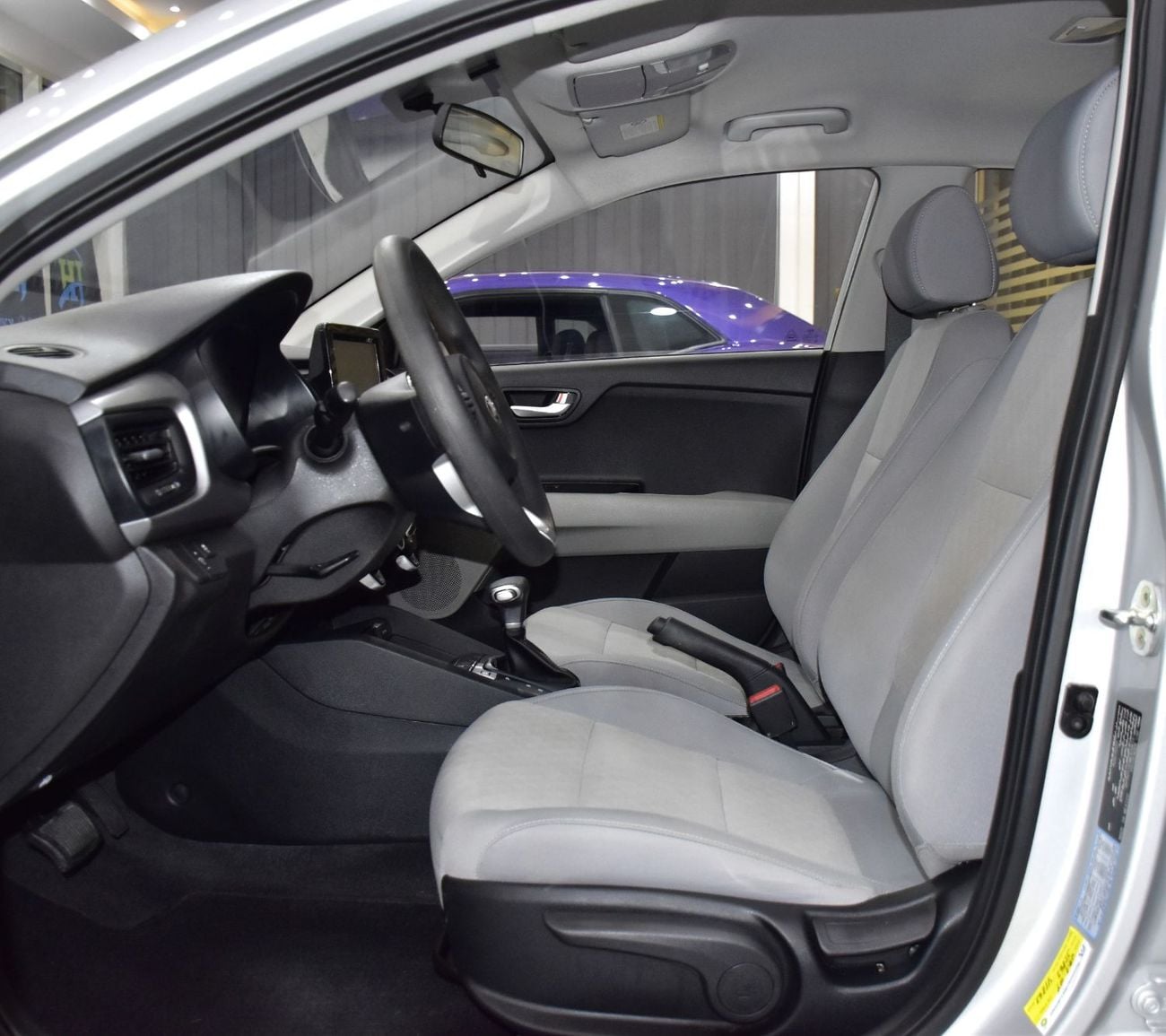 Kia Rio LX EXCELLENT DEAL for our KIA Rio ( 2021 Model ) in Silver Color GCC Specs