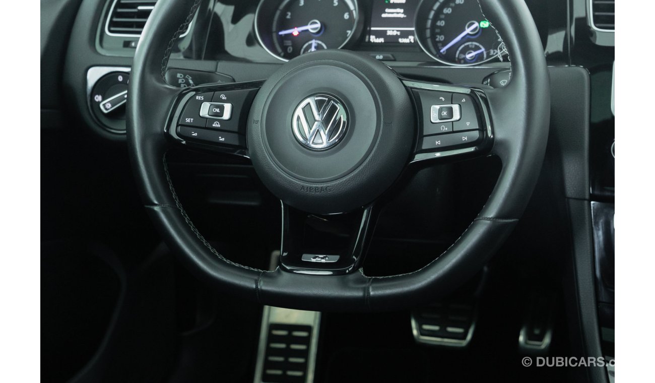 Volkswagen Golf 2016 VW Golf R / Full Option / Full Al Nabooda Volkswagen Service History