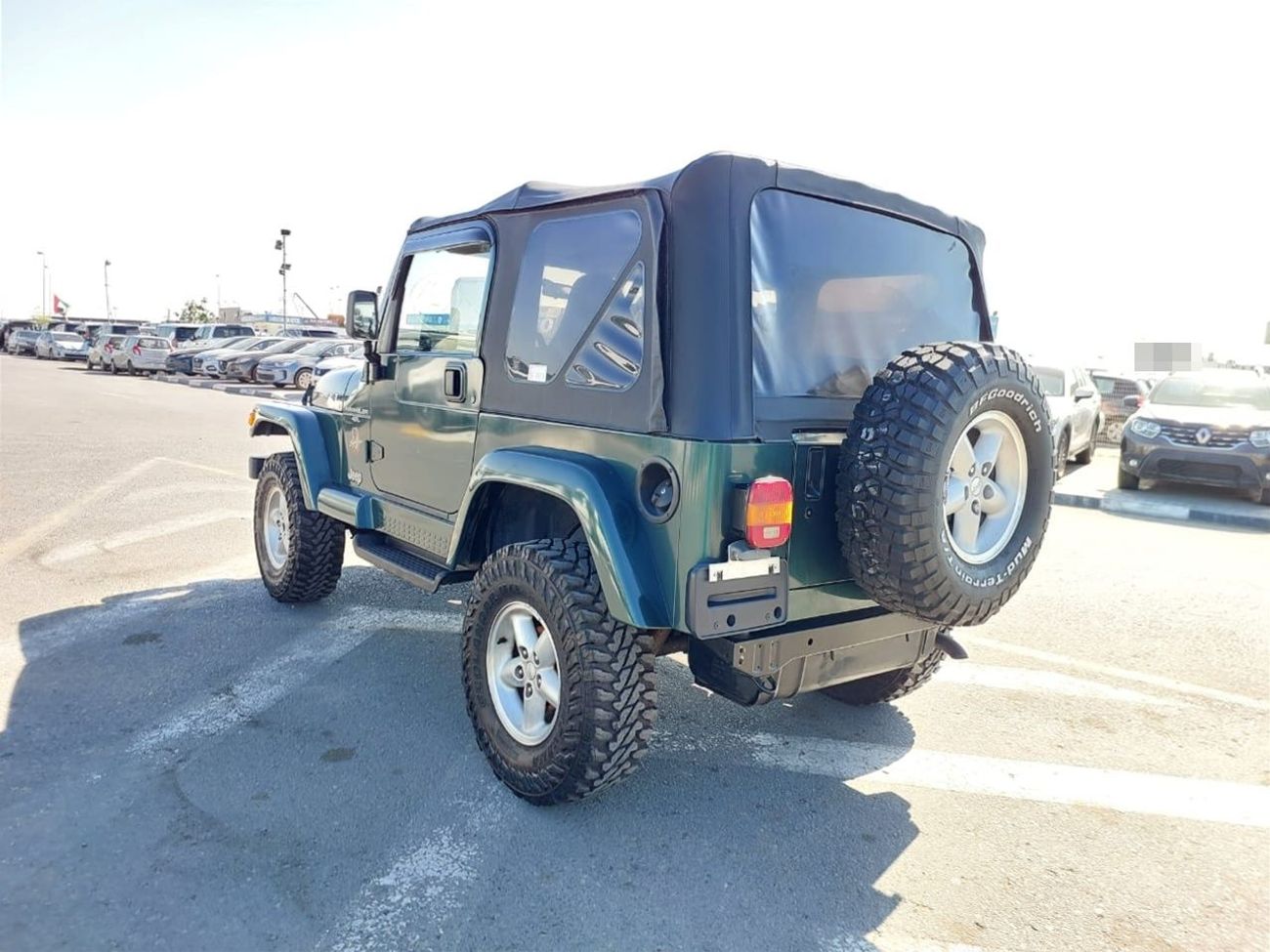 جيب رانجلر JEEP WRANGLER SUV RHD 2000 MODEL 4.0 L PETROL AUTOMATIC(PM75748)
