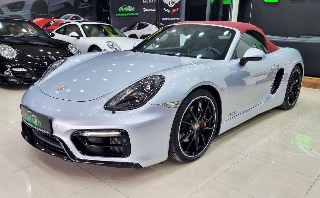 Porsche 718 Boxster PORSCHE BOXSTER GTS 2015 GCC IN IMMACULATE CONDITION WITH ONLY 70K KM FOR 165K AED