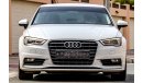 Audi A3 1.4L 2016 GCC under years Warranty with Zero Down-Payment.