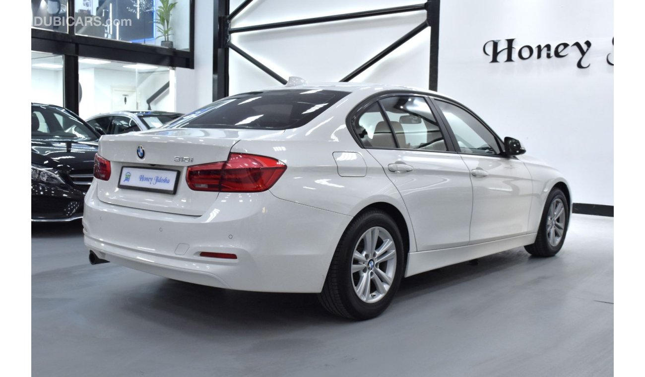 بي أم دبليو 318 EXCELLENT DEAL for our BMW 318i ( 2018 Model ) in White Color GCC Specs