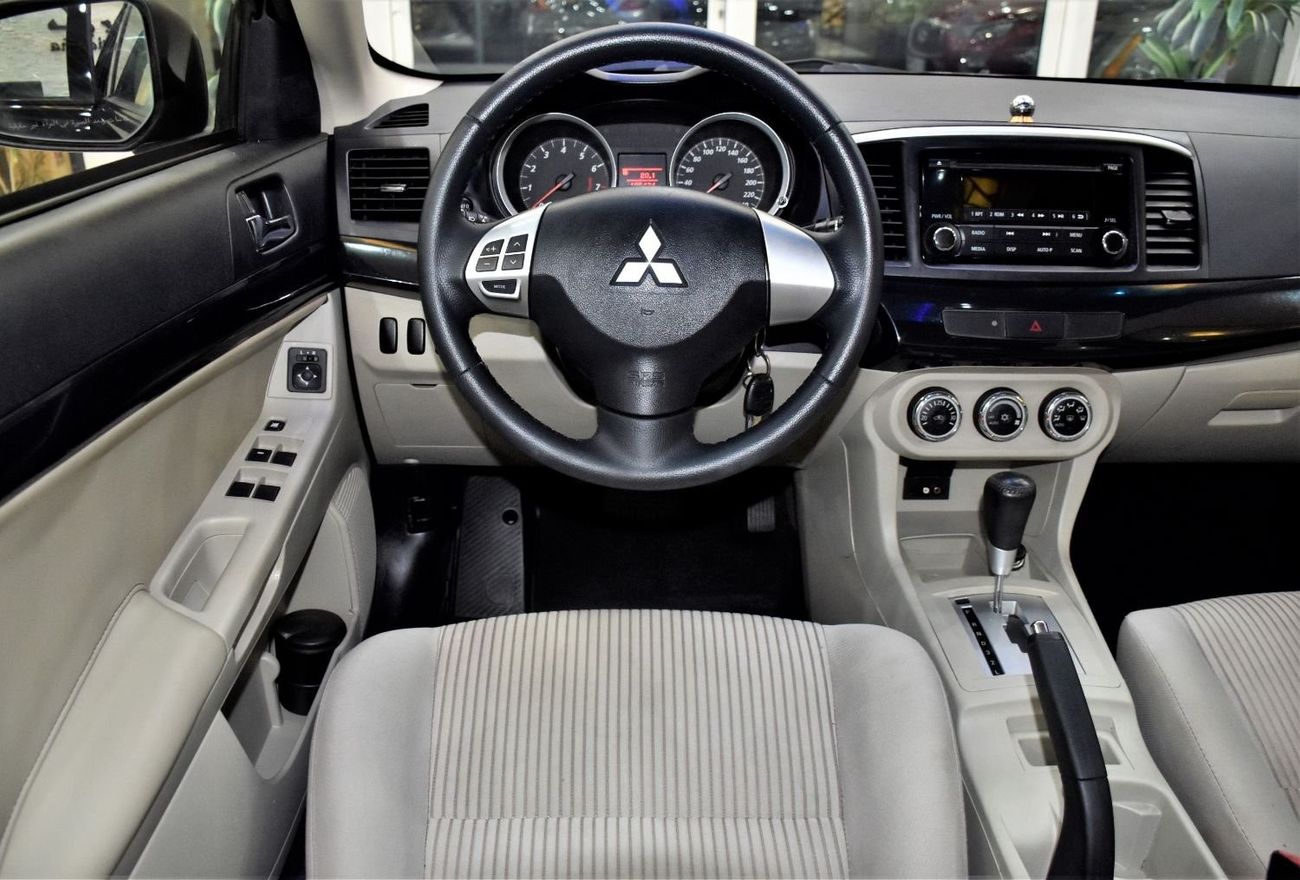 Mitsubishi Lancer EXCELLENT DEAL for our Mitsubishi Lancer EX GLS ( 2016 Model ) in Black Color GCC Specs