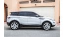 Land Rover Range Rover Evoque Dynamic (Edition-1) 2015 GCC Low Mileage under Agency Warranty with Zero downpayment.