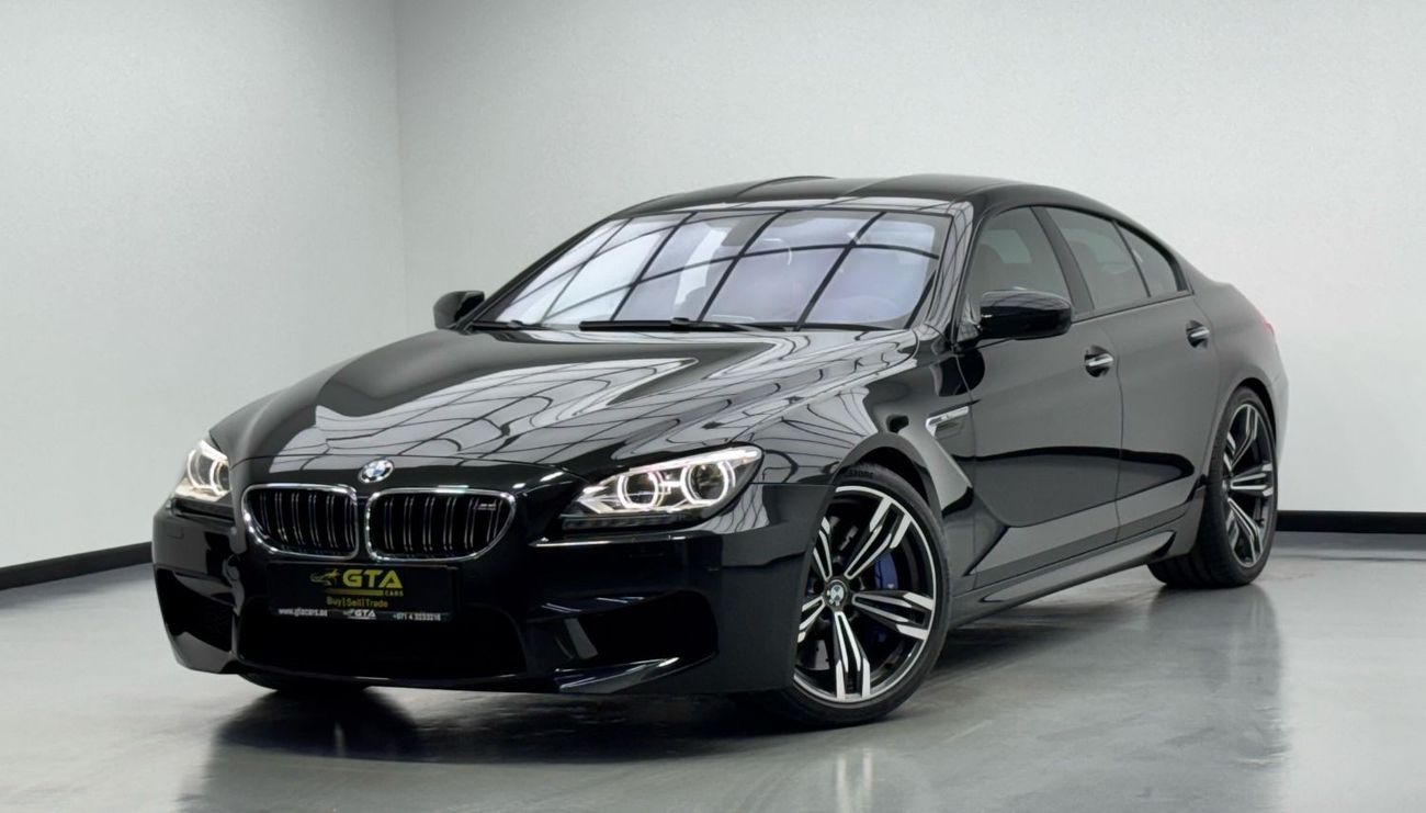 BMW M6 Std 4.4L 2015 BMW M6 Gran Coupe, Service History, Carbon Fiber Package, Very Low Kms, GCC