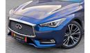 Infiniti Q60 Q60 Luxe+ | 3,131 P.M  | 0% Downpayment | Excellent Condition!