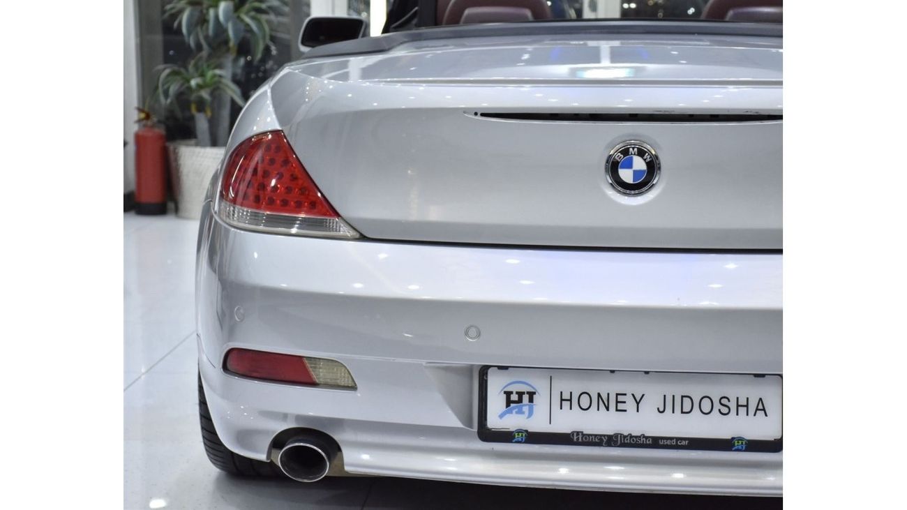 BMW 650i EXCELLENT DEAL for our BMW 650i Convertible ( 2006 Model ) in Silver Color GCC Specs