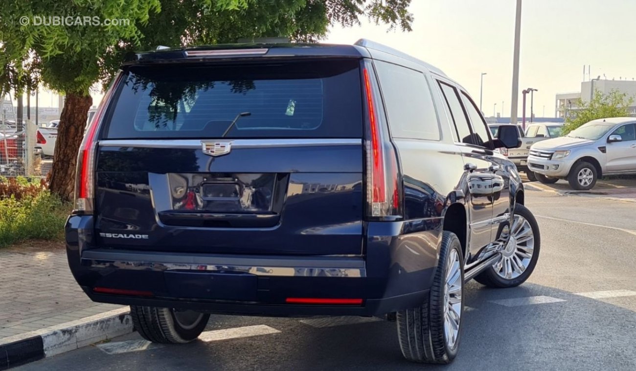 Cadillac Escalade ESV Platinum 2018 6.2L V8 Full Service History GCC